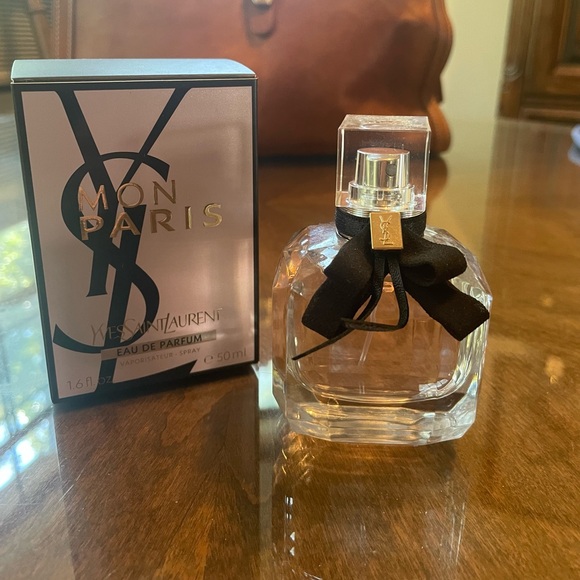 PERFUME YVES SAINT LAURENT MON PARIS 50 L / 1.6Oz. NEW AUTHENTIC - Picture 2 of 11